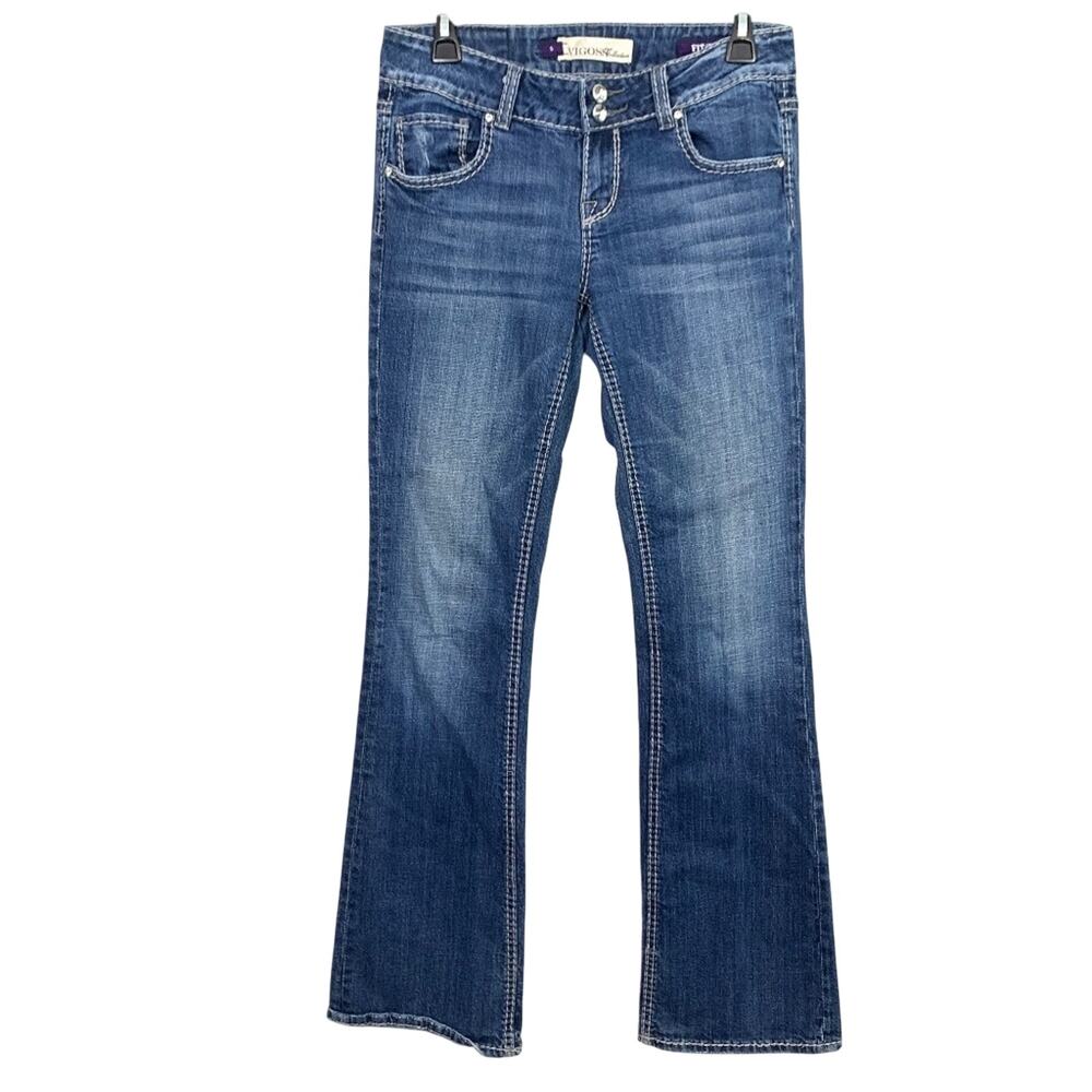 VIGOSS COLLECTION BOOTCUT Flap Pocket Jeans sz 5